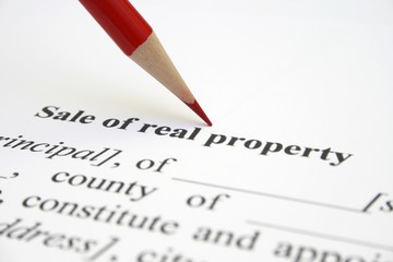 Sale of real property