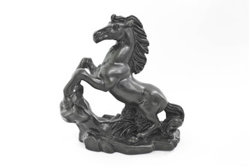 Horse from resin.