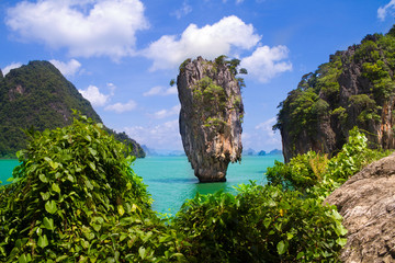 James Bond island in Thailand