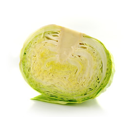 Obraz premium cabbage isolated on white background