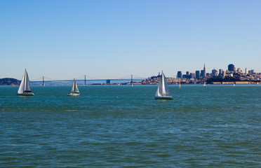 San Francisco on a sunny day