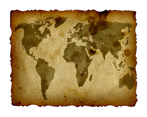 High resolution old map background