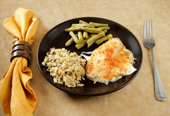 tilapia parmesan meal