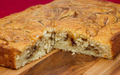 whole apple streusel