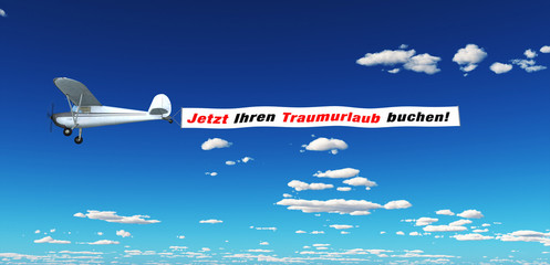 Luftmarketing - Jetzt Ihren Traumurlaub buchen!