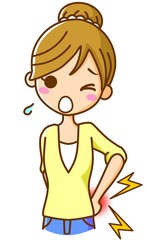 腰痛　イラスト