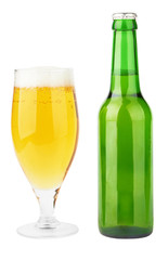 bottle and glass