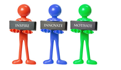 Miniature Figures with Computer Keys