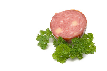 Salami mit Käse