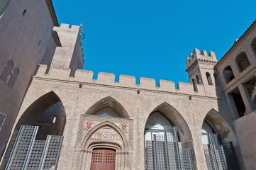 Aljaferia Palace at Zaragoza, Spain