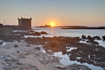 Mogador fortress building at Essaouira, Morocco