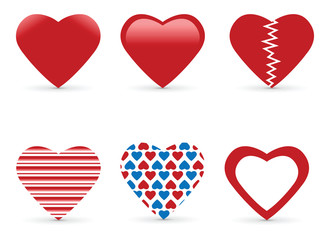 Valentines Day hearts