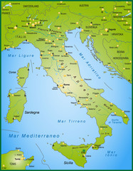 Italienkarte