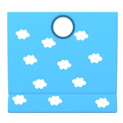 3d render of hand bag