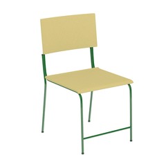 3d render of school chair