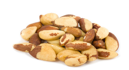 Tasty mexican nut on white background
