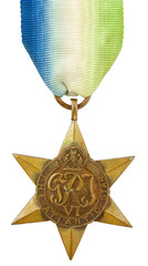 The Atlantic Star Second World War Medal