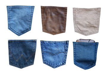 jeans pocket collection
