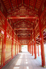 Inside Forbidden Purple City, Hue, Vietnam