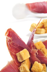 serrano ham tapas