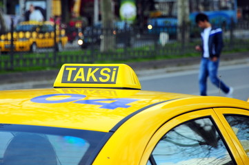 taxi in Turkey