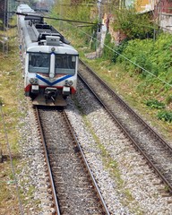 Obraz premium train on railway