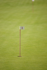 Obraz premium Golf flag