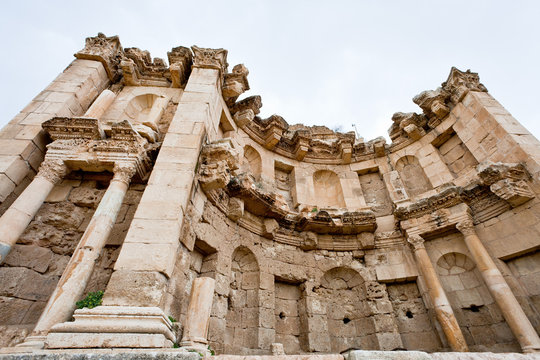 Artemis temple in ancient town Jerash