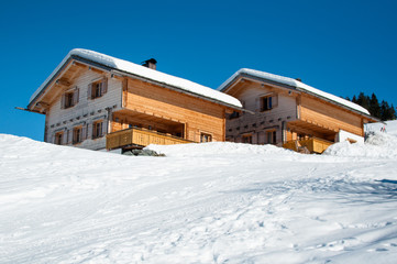 Skiing huts in Montafon