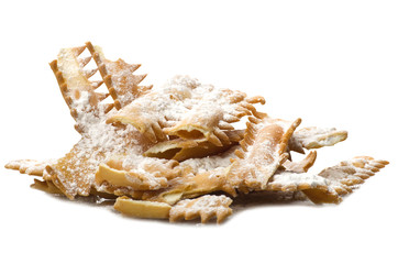 Bugie Chiacchere - Italian carnival food .