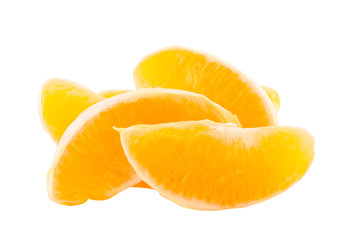 Orange segments.