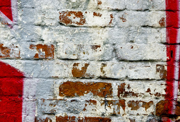 painted old wall background
