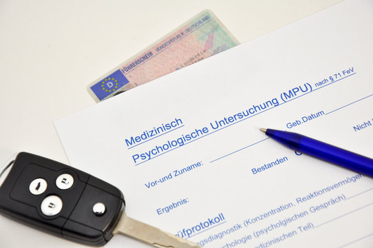 medizinisch psychologisches gutachten MPU idiotentest