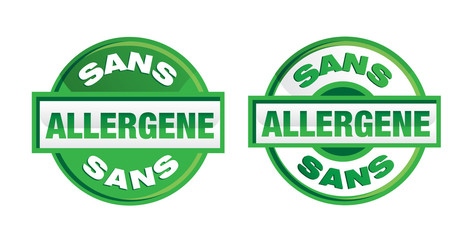 produit ne contenant pas d'allergène, sans allergene