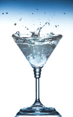 splash of water