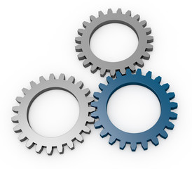 concept of teamwork and leader