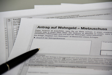 Wohngeldantrag