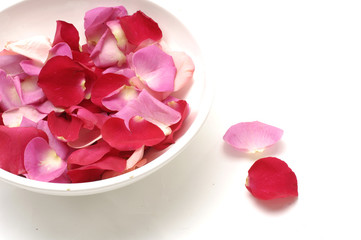 Spa still Rose petal spa