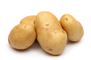 raw potatoes