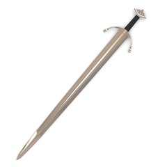 3d render of classic sword