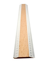 Measuring wooden ruler