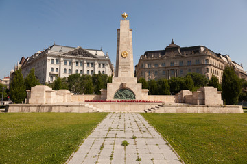 Fototapeta na wymiar Denkmal in Budapest