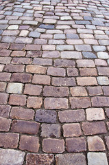 historical granite bricks background