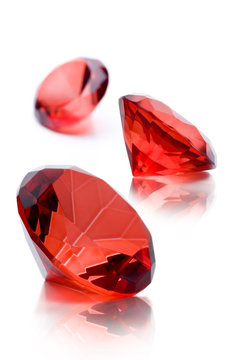 Rote Edelsteine