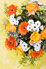 bunch of spring flowers