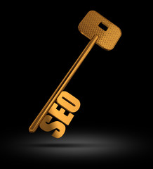 SEO gold key