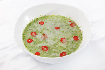 spinach cream soup