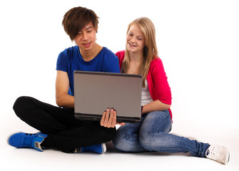 11.2011 Teenager mti Laptop