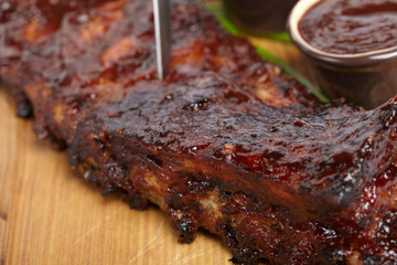 delicious BBQ ribs