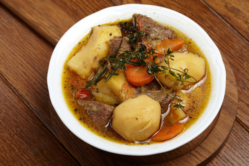Beef Soup With Vegetables